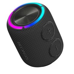 Sencor SIRIUS 2 MINI BLACK Altoparlante Bluetooth, 16W, IPX7 Impermeabile, LED Multicolore, Nero