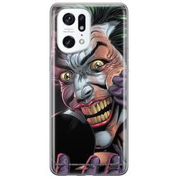 ERT GROUP mobiltelefonfodral för Oppo FIND X5 PRO originalt och officiellt licensierat DC mönster Joker 023 optimalt anpassad till formen på mobiltelefonen, fodral tillverkad av TPU-plast