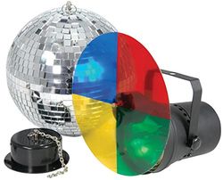 Beamz 151725 - Disco light set 3 con bola de espejos de 20cm