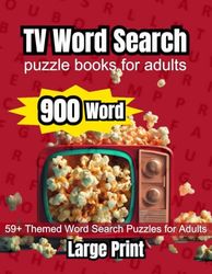 tv word search puzzle books for adults: TV Show Puzzles Including Sitcoms, Classics and Dramas
