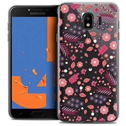 Caseink fodral för Samsung Galaxy J4 2018 J400 (5.5) fodral [Crystal Gel HD vårkollektion - mjuk - ultratunn - tryckt i Frankrike]