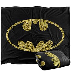 BATMAN LOGO Silky Touch Super Soft Throw Blanket 152 x 127 cm