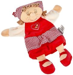 Sterntaler 3622017 Handpop Gretel, ideaal voor poppentheater en rollenspellen, 23 x 21 x 8 cm, meerkleurig