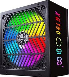 Alimentatore Cooler Master XG750 Plus Platinum (UE): 80 Plus Platinum (+92% Efficienza) 750W, Modulare, Display Tempo Reale, Condensatori Giapponesi, Ventola ARGB FDB 135mm,10 Anni Garanzia