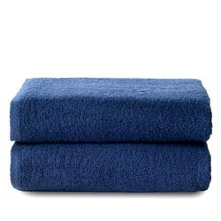 Top Towel - Set of 2 Bath or Shower Towels - Bath Towels - 100% Cotton - 400 g/m2 - Measure 70 x 140 cm