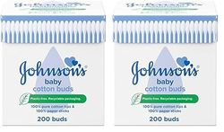 Johnson's Baby Cotton Buds, Pack of 400