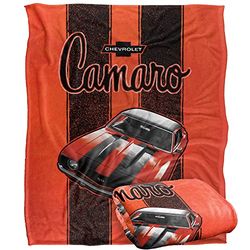Chevrolet Camaro Stripes Officially Licensed Silky Touch Super Soft Throw Blanket 152 x 127 cm