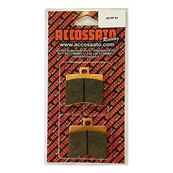 aCCOSSATO agpa81st-p55487 Plaquette de Frein, noir, taille unique