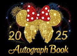 Autograph Book: A Magical Keepsake for Theme Parks, Cruises & Unforgettable Adventures For kids Year 2025