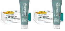 Sanavita Arnica Gel Forte 30%, Azione lenitiva, Made in Italy per muscoli e articolazioni. Artiglio del diavolo. Dermatologicamente testata - 150ml (Confezione da 2)