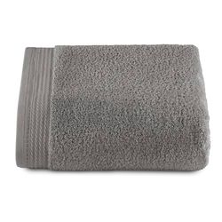 RIZO Top Towel – Set of 1 Shower Towel – Large Shower Towel – Bath Towels – 100% Combed Cotton – 600 g/m2 – Measure 100 x 150 cm – Grey