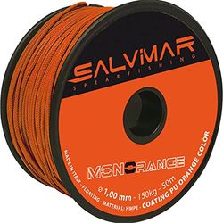 SALVIMAR Mono Silueta, Unisex, Naranja, diametro 1,00mm x 50mt