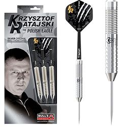 Bull's Ratajski Brass Silver Fléchettes Argent 24 g