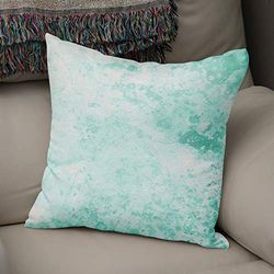 Bonamaison dekorativt kuddöverdrag akvarelltema, prydnadskuddöverdrag, heminredning örngott för vardagsrum, soffa, sovrum, storlek: 43 x 43 cm – designad och tillverkad i Turkiet