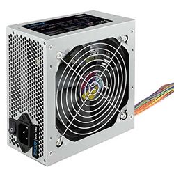 TOOQ TQAPOLO-500SP ATX-strömförsörjning 500 W med aktiv PFC, färg silver
