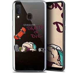 Caseink Fodral för Samsung Galaxy A20E (5.8) [gel motiv HD kollektion BD 2K16 Skate Gold Die Design - mjuk - ultratunn - tryckt i Frankrike]