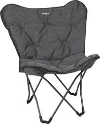 Brunner 0404036N.C06 Sedia Pieghevole Design da Campeggio, Outdoor, Balcone, Antracite, Portata 120 kg