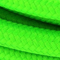 CHACON Câble Textile Soie - 3m - Vert Fluo