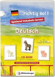 ...richtig so! 1. Deutsch. CD-ROM für Windows ab 98SE: Einzellizenz. 1. bis 4. Klasse