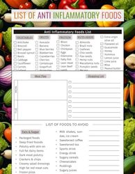 List of Anti Inflammatory Foods