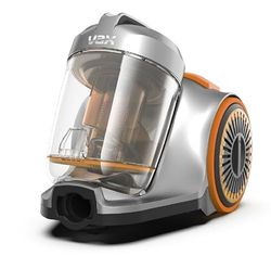 Vax 1-1-143442, Cylinder Vacuum, Silver/Orange