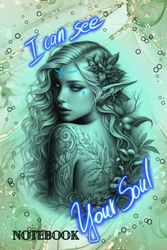 I Can See Your Soul Notebook Journal A5