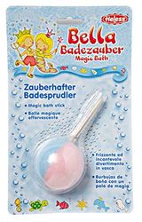 Heless 7007 Badbom voor kinderen, in lollipop-vorm, roze, voor een sprankelende badervaring