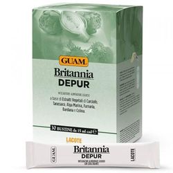 Guam Britannia Depur Integratore alimentare liquido depurativo e detox 30 bustine da 15 ml