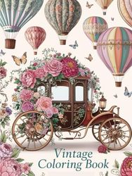 vintage coloring book