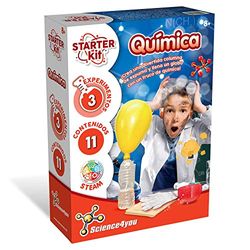 Science4you Chemische kit voor kinderen van 8+ jaar, set van 3 experimenten, wetenschappelijk en educatief speelgoed, origineel cadeau voor jongens en meisjes