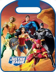 DC Comics Protector de Asiento Coche Asiento Delantero Viajes Justice League Niño Supereori Batman Superman Aquaman Wonder Woman Flash