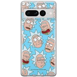 ERT GROUP mobiltelefonfodral för Google PIXEL 7 PRO originalt och officiellt licensierat Rick and Morty mönster Rick & Morty 015 anpassad till formen på mobiltelefonen, fodral tillverkad av TPU-plast
