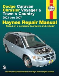 Dodge Caravan, Chrysler Voyager and Town & Country Automotive Repair Manual: 2003 Thru 2007 [Lingua Inglese]