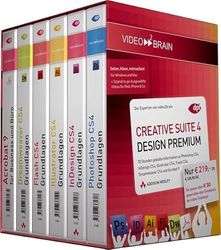 Adobe Creative Suite 4 Design Premium - Bundle - Video-Training: Sechs Video-Trainings zum Vorzugspreis! Enthält Photoshop CS4, InDesign CS4, ... 9 Pro (AW Videotraining Grafik/Fotografie)