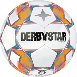 Derbystar Ballon de Football Unisexe Stratos Light v23, Blanc Vert, 4