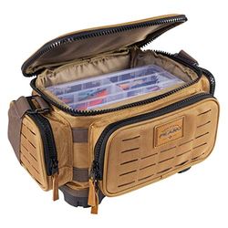 Plano Guide Series 3500 Visgerei Bag, Beige, Inclusief 5 3500 Stowaway Organisatie Dozen, Premium Soft Visgerei Opslag, Waterdichte & Non-Skid Base