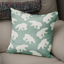 BonaMaison Fundas para Cojínes, Negro Rojo Funda de Almohada Elegante y Suave para Sofá Coche Moderna Decoración del Hogar Habitación, 43x43 Cm - Diseñado y Fabricado en Turquía