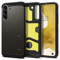 Spigen Tough Armor Case Compatible with Samsung Galaxy S22 Plus 5G - Gunmetal