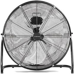 TROTEC TVM 24D Floor Fan | Power 124 Watts | 3 Speed Levels | Positionable 135° on the Horizontal | Blade Diameter 60 cm