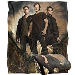 SUPERNATURAL Silky Touch Super Soft Throw Blanket 152 x 127 cm