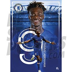 Be The Star Posters Chelsea FC 2019/20 Tammy Abraham A2 Action Poster - Official Licensed Product - Size A2 - Available in Sizes A3 & A2