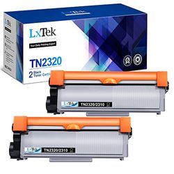 LxTek Purify TN2320 TN2310 Compatible Remplacement pour Brother TN2320 Toner pour DCP-L2520DW MFC-L2700DW HL-L2340DW L2300D L2360DN DCP-L2500D L2520DW L2560DW L2540DN MFC-L2720DW L2700DW (2 Noir)