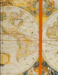 Old World Travel Journal: 140-Page Vintage Notebook – Classic Adventure Diary for Women & Men – Antique-Style Vacation Log