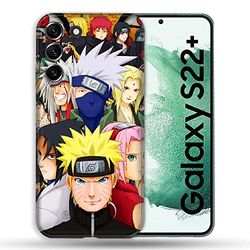 Custodia per Samsung Galaxy S22 Plus Manga Naruto Team