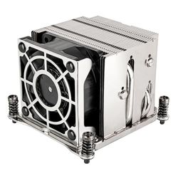 SilverStone Technology XE02-2066, Refroidisseur de CPU pour serveur/poste de travail à facteur de forme réduit 2U pour sockets Intel LGA 2011/2066 Square & Narrow, SST-XE02-2066S
