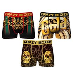 Crazy Boxer XXL Set 3 boxershorts, 3 stuks T727-1, heren