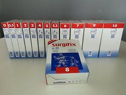 GIMA Surgifix - Rete Tubolare Elastica Poly, Calibro 8, per Fissaggio di Compresse, Garze e Medicazioni Ascella, Spalla Corpo, Lunghezza in Tensione 25 m, Colore Bianco, Made Italy, 1 pezzo