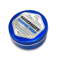 Anthoni Crown Sapone da barba solido da uomo, donna, 150 g, tutti i tipi di pelle, prodotto in Germania, schiuma da barba, confezione di alta qualità, olio di palma sostenibile, membro RSPO