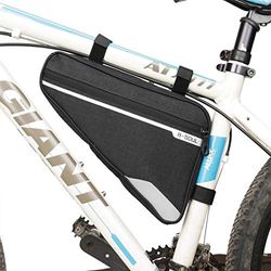 System-S Unisex - Borsa da bici per adulti, colore nero, standard