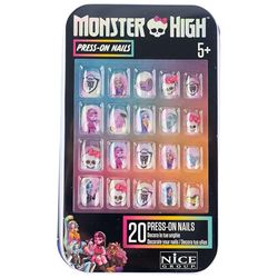 Nice Group Monster High Press-on Nails, nageldekorationskit, 1 överraskningsblister